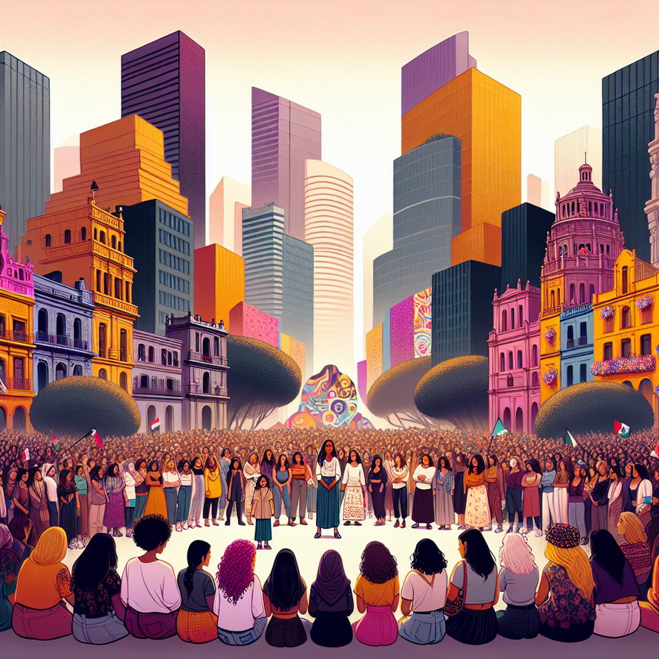 Echoes of Resilience: Women Unite in Mexico City Against Gender Violence