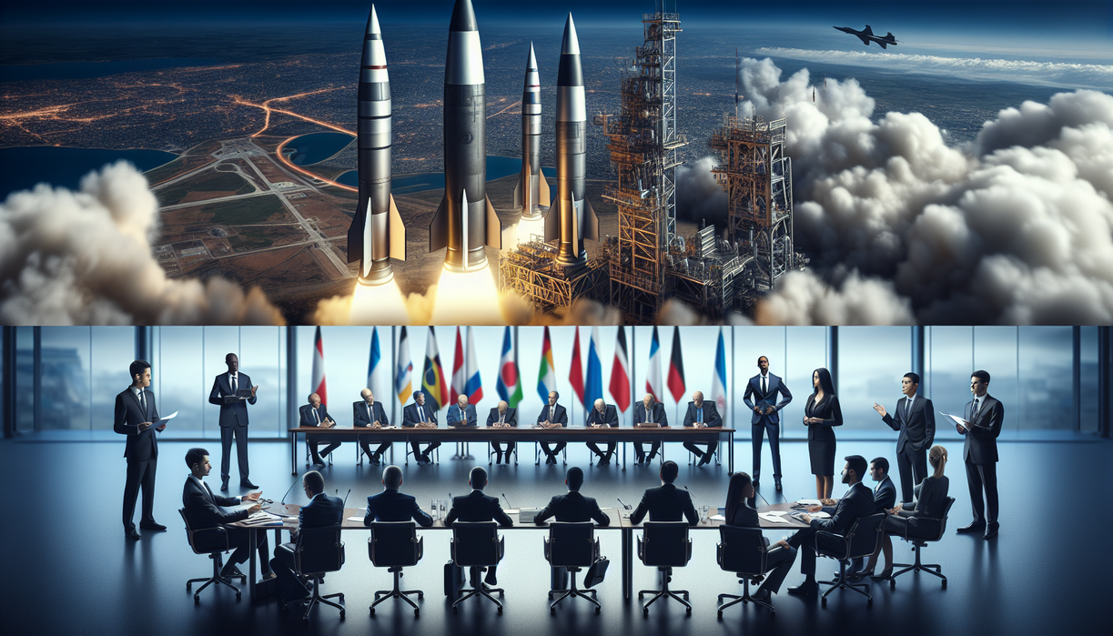 Missiles, Diplomacy, and Tension in International News