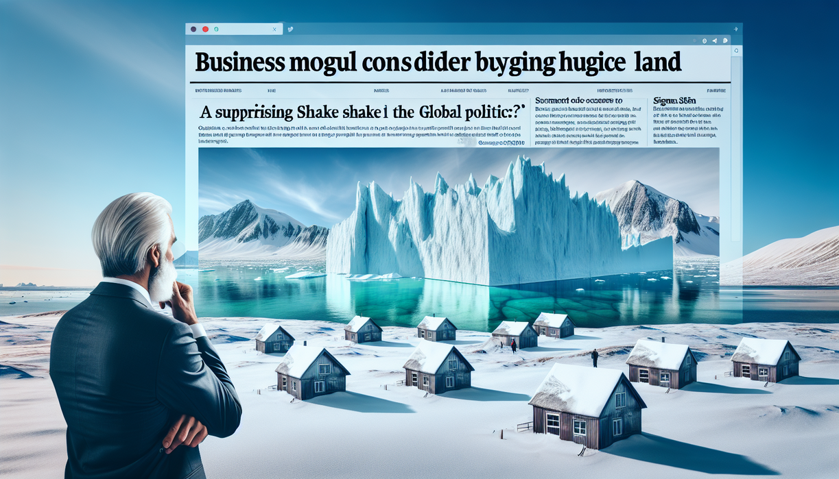 World News Shock: Trump, Greenland, and Power