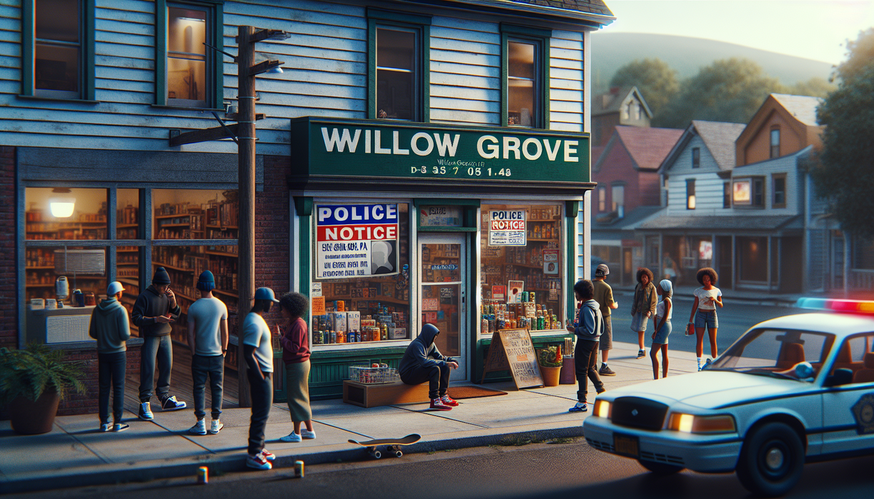 Upper Moreland Police Track Retail Theft Suspect