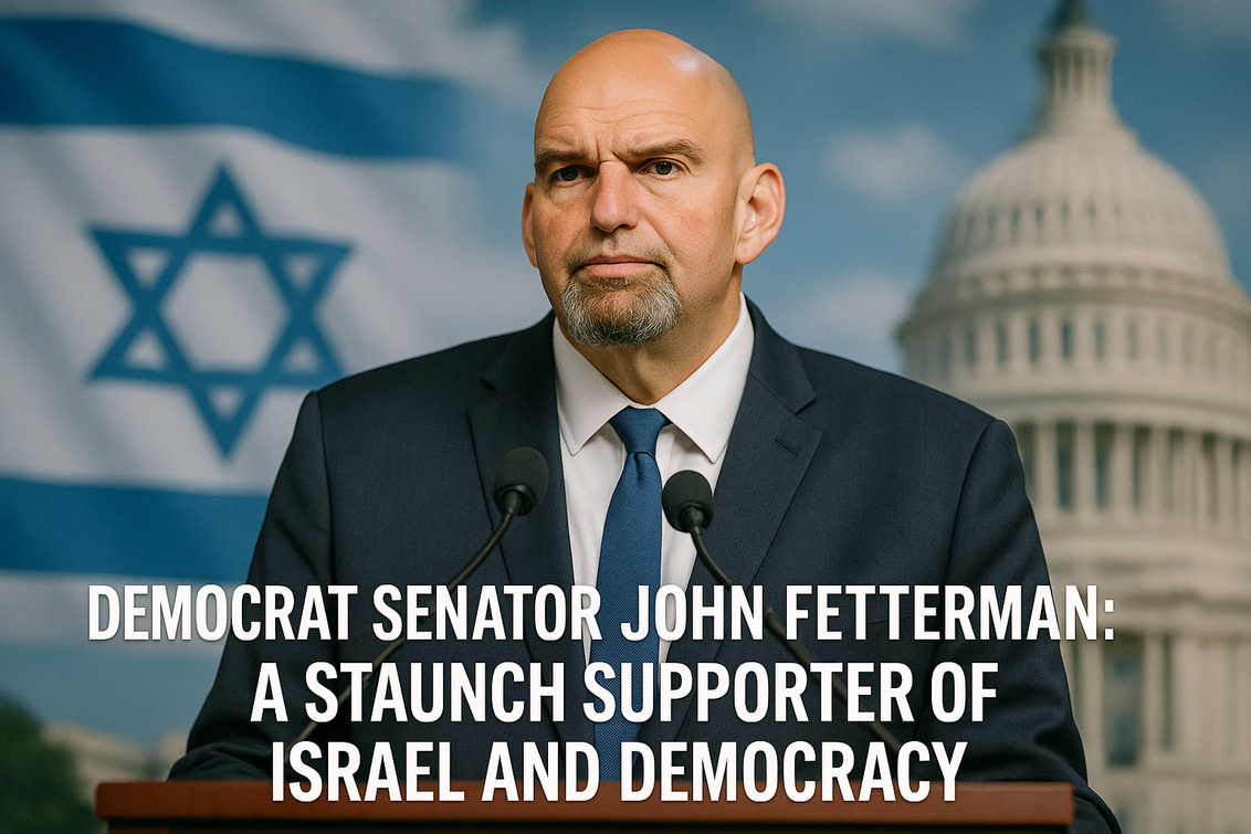 John Fetterman’s Unshakable Stand on Israel